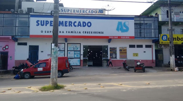 Polícia prende suspeito de arrombar supermercado no centro de Cruzeiro do Sul