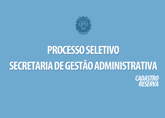 Vagas de estágio na Secretaria de Estado de Gestão Administrativa (SGA), do Acre
